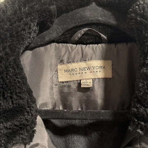 Marc New York Black Quilted Puffer Jacket - Picture 2 of 4